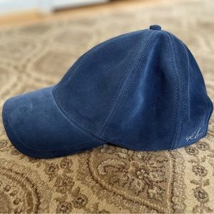 Rag & Bone Blue Suede Marilyn Cap